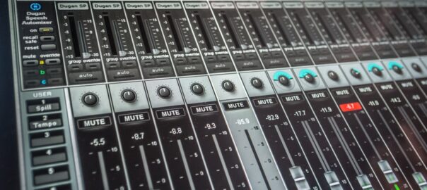 Photo Soundboard mixer