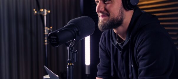 Photo podcast audio editing